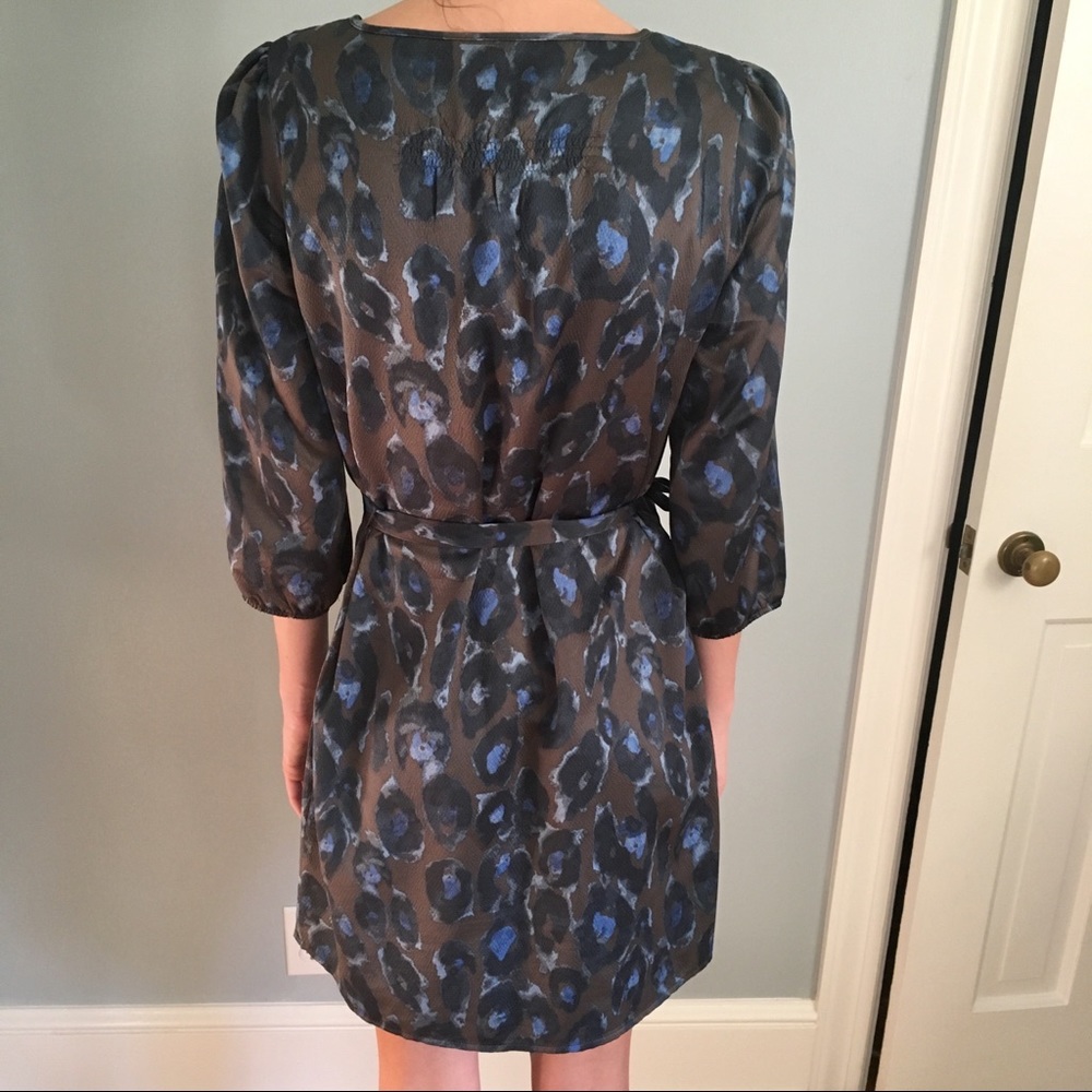 Express blue gray dress - Picture 3 of 4